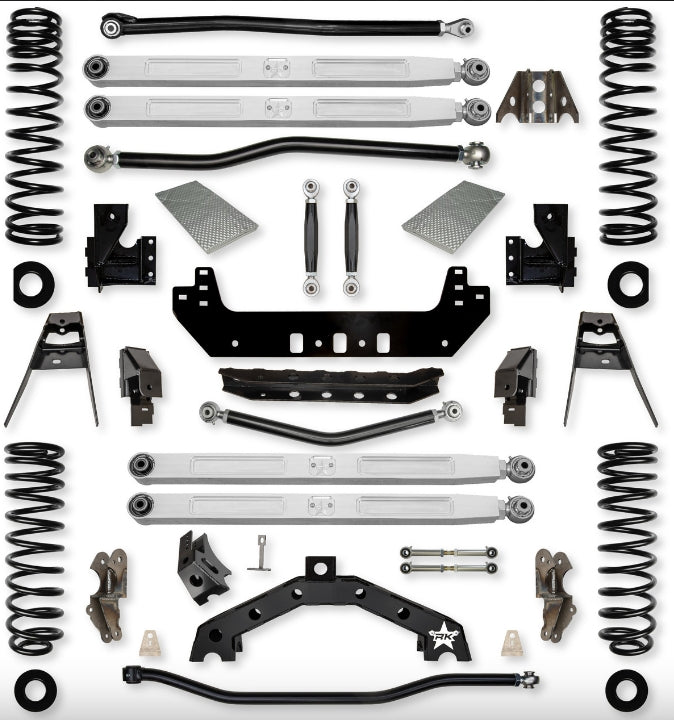 Jeep JL (2DR) 3.5" X - Factor X2 PRO "No-Limits" Long-Arm System (RUBICON)