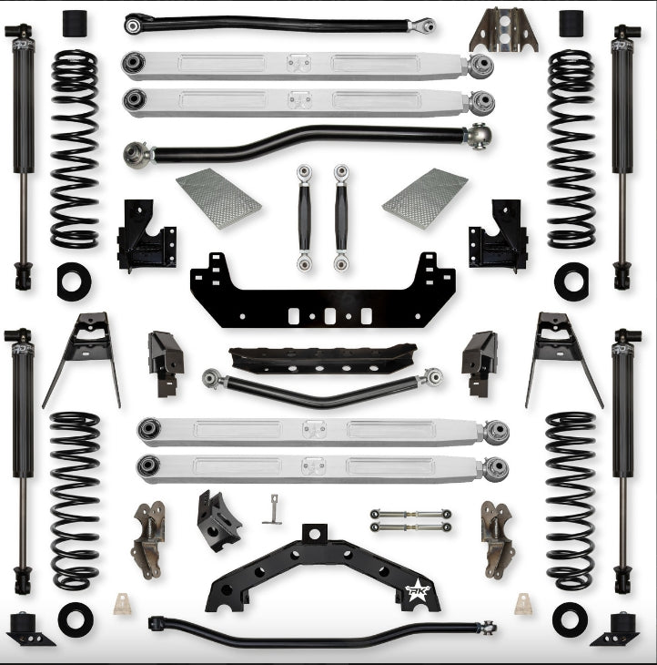 Jeep JL (2DR) 3.5" X - Factor X2 PRO "No-Limits" Long-Arm System (RUBICON)