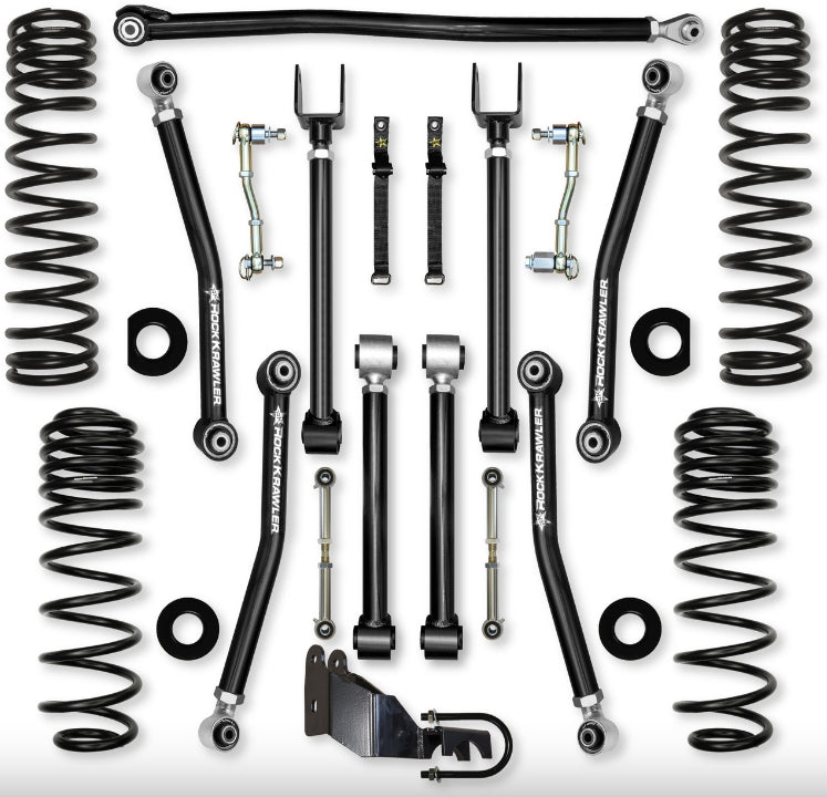 Jeep JLU (4DR) 2.5" Adventure - X Mid-arm System (SPORT/SAHARA)