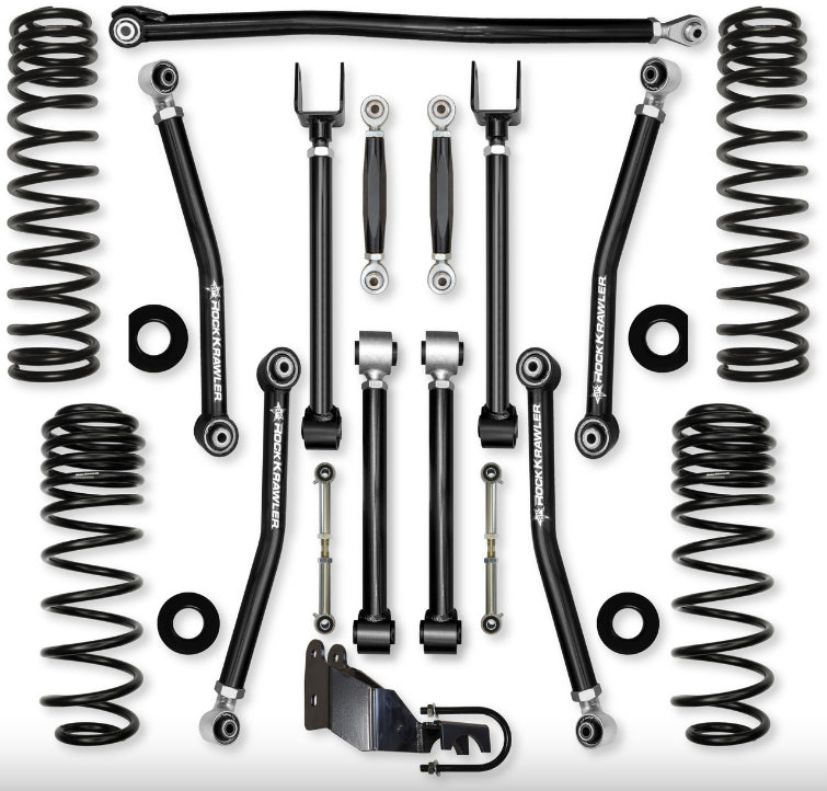 Jeep JLU (4DR) 2.5" Adventure - X Mid-arm "No-Limits" System (RUBICON)