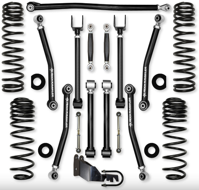 Jeep JLU (4DR) 2.5" Adventure - X 4XE Mid-arm "No-Limits" System (RUBICON)