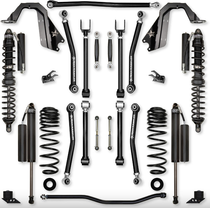 Jeep JLU (4DR) 3.5" Adventure - X 392 Mid-arm "No-Limits" System (RUBICON)