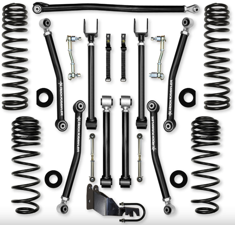 Jeep JLU (4DR) 2.5" Adventure- X Mid-arm System DIESEL (SPORT/SAHARA)