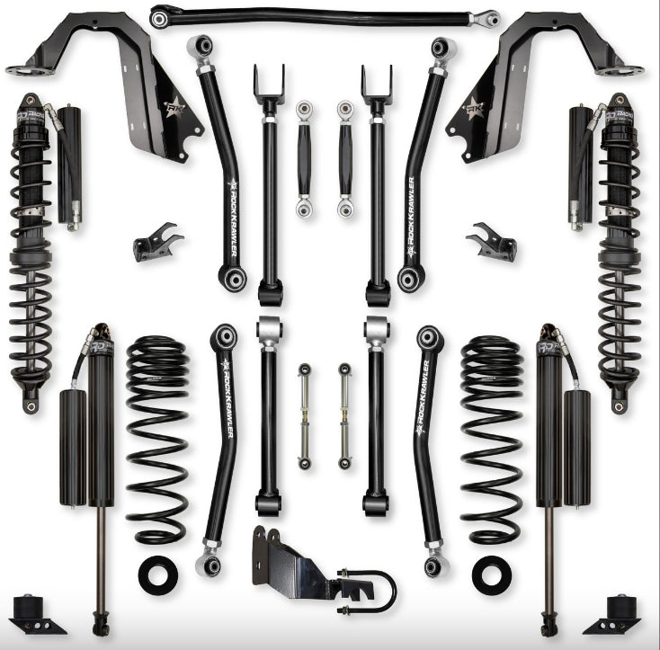 Jeep JLU (4DR) 4.5" Adventure - X Mid-arm "No-Limits" System (RUBICON)