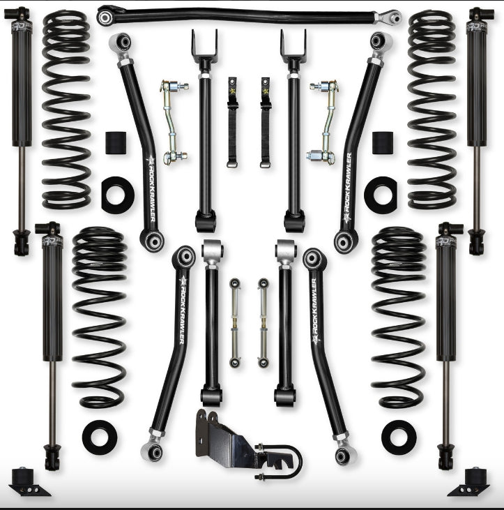 Jeep JLU (4DR) 2.5" Adventure- X Mid-arm System DIESEL (SPORT/SAHARA)