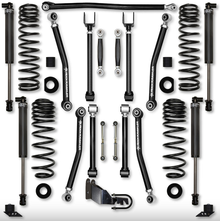 Jeep JLU (4DR) 4.5" Adventure - X Diesel Mid-arm "No-Limits" System (RUBICON)