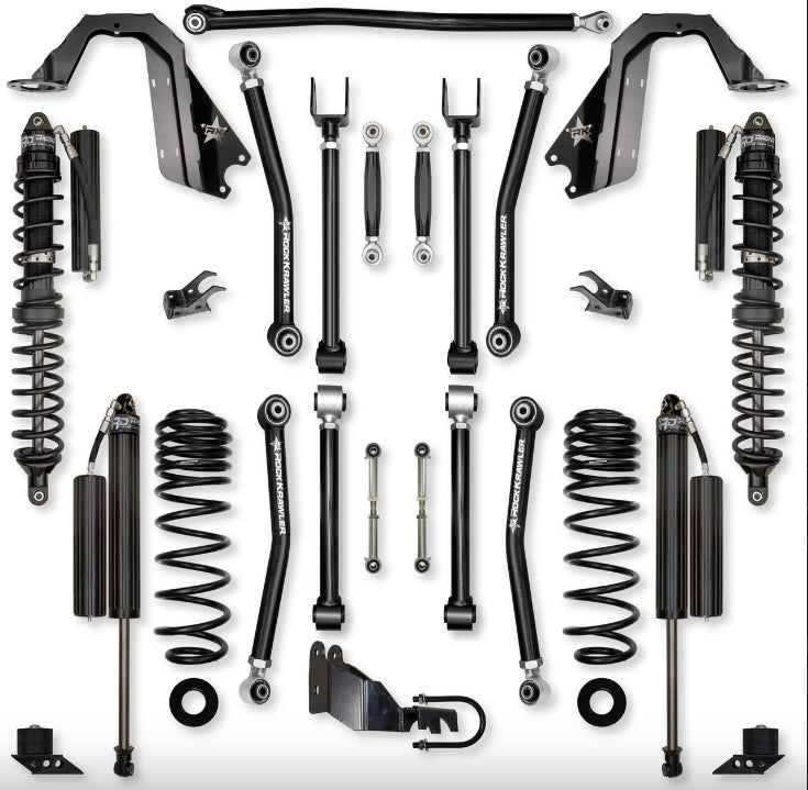 Jeep JLU (4DR) 4.5" Adventure - X Diesel Mid-arm "No-Limits" System (RUBICON)