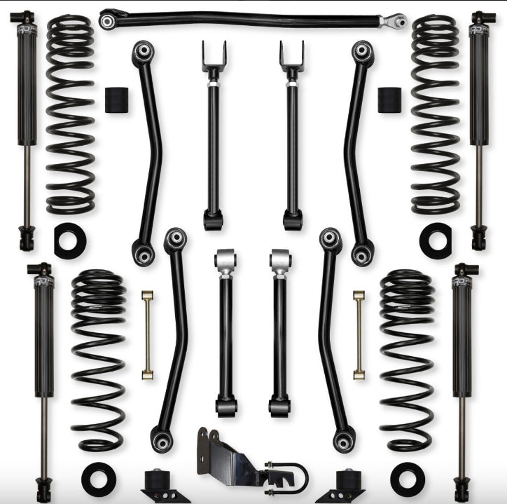 Jeep JLU (4DR) 2.5" Ultimate Adventure Mid-arm System
