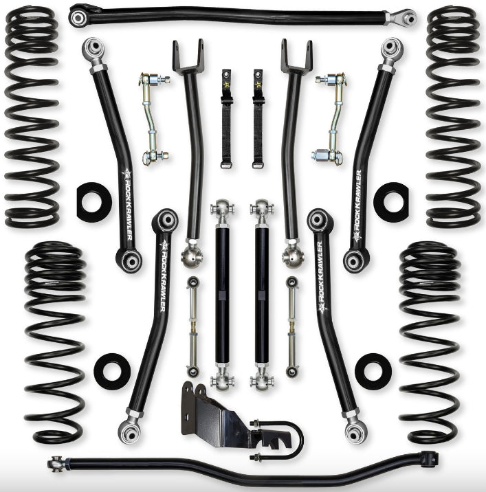 Jeep JLU (4DR) 2.5" X-Factor Mid-arm System (SPORT/SAHARA)