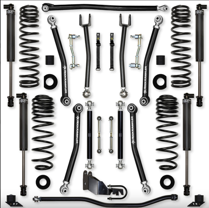 Jeep JLU (4DR) 2.5" X-Factor Mid-arm System (SPORT/SAHARA)