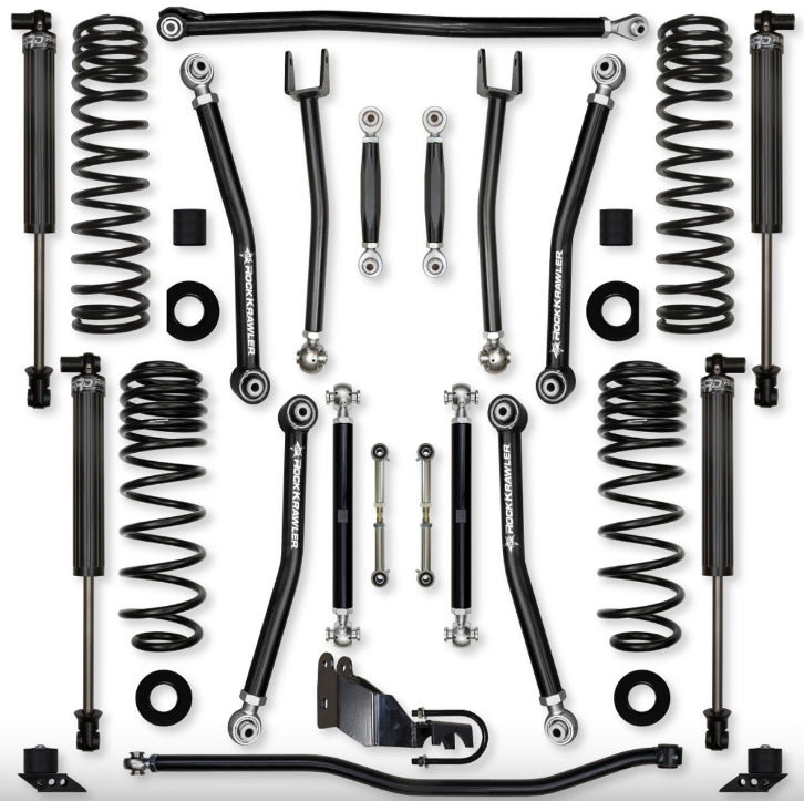 Jeep JLU (4DR) 2.5" X-Factor Diesel Mid-arm "No-Limits" System (RUBICON)