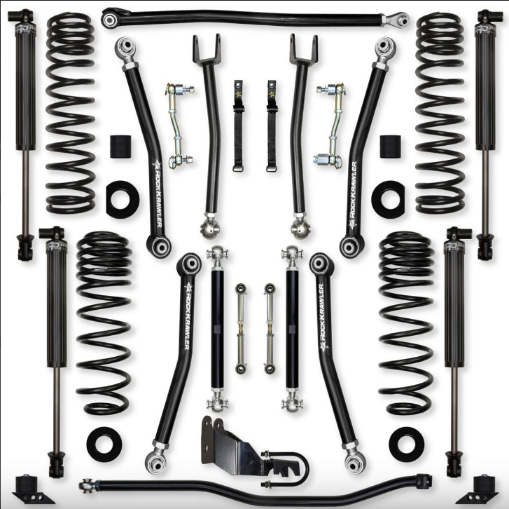 Jeep JLU (4DR) 2.5" X-Factor 4XE Mid-arm System (SPORT/SAHARA)