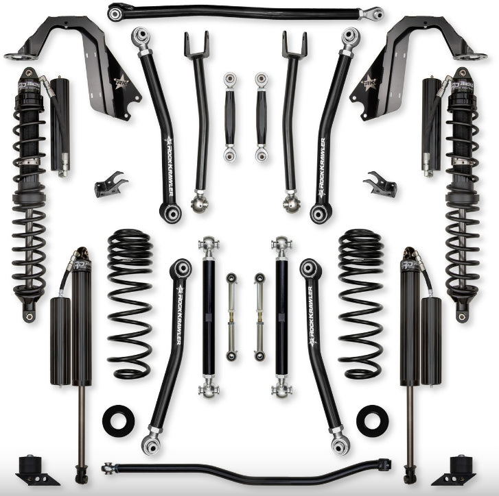 Jeep JLU (4DR) 2.5" X-Factor 392 Mid-arm "No-Limits" System (RUBICON)