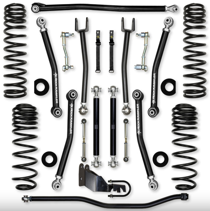 Jeep JLU (4DR) 3.5" X-Factor Diesel Mid-arm System