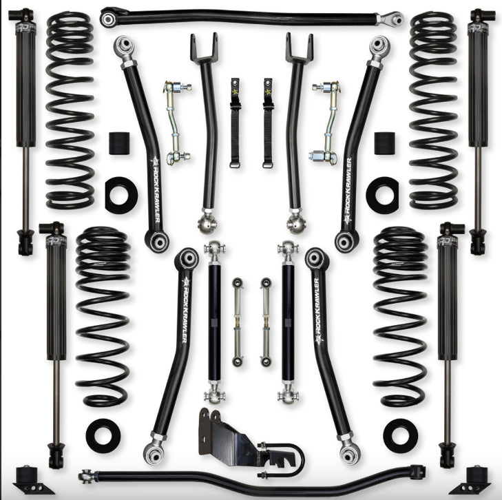 Jeep JLU (4DR) 3.5" X-Factor Diesel Mid-arm System