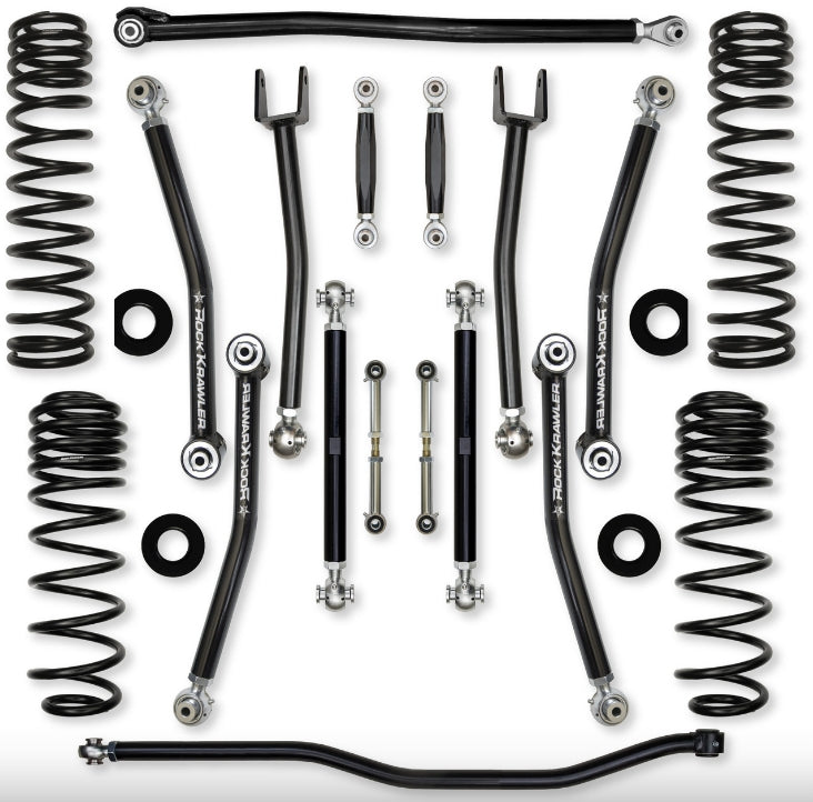 Jeep JLU (4DR) 4.5" X-Factor 392 Mid-arm "No-Limits" System (RUBICON)