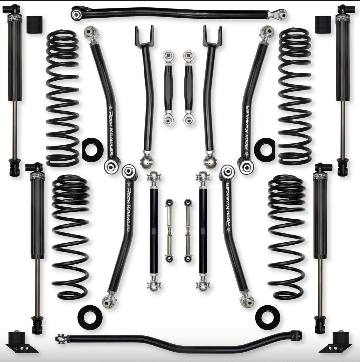 Jeep JLU (4DR) 4.5" X-Factor 392 Mid-arm "No-Limits" System (RUBICON)