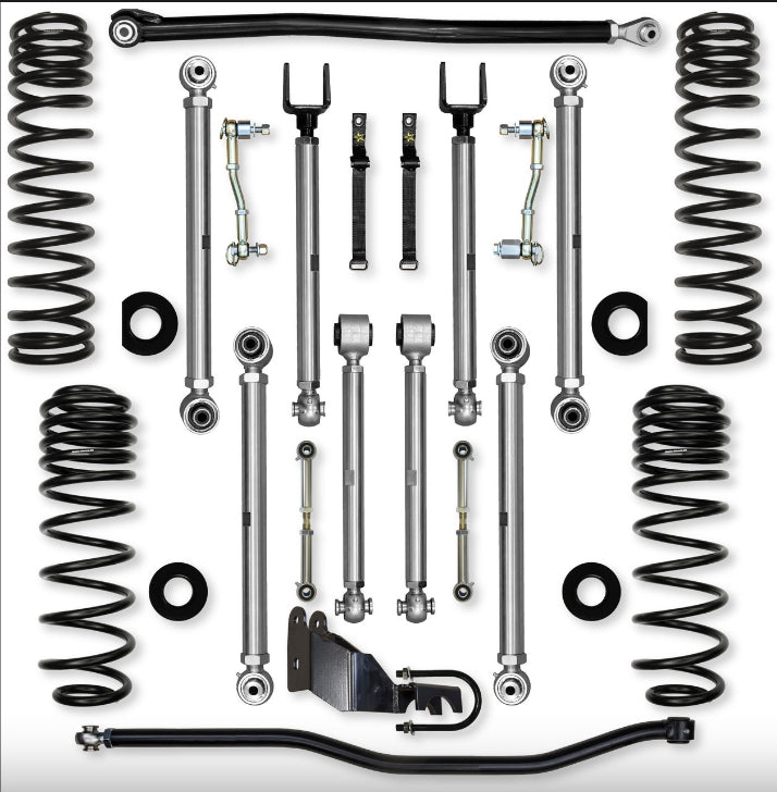 Jeep JLU (4DR) 2.5" X-Factor PRO Mid-arm System (SPORT/SAHARA)