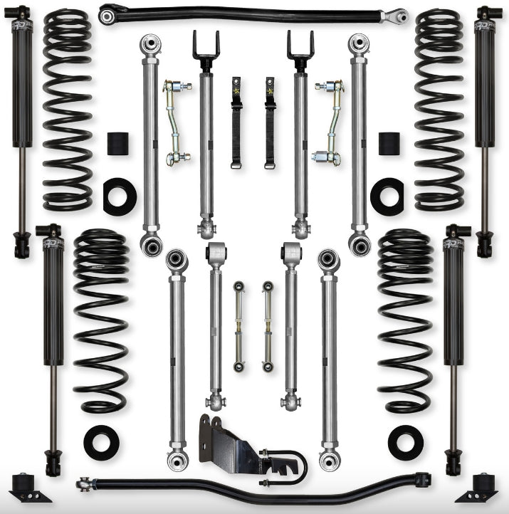 Jeep JLU (4DR) 3.5" X-Factor PRO Mid-arm System (SPORT/SAHARA)
