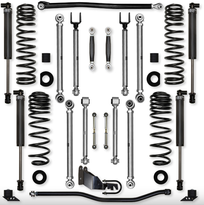 Jeep JLU (4DR) 3.5" X-Factor PRO Mid-arm "No-Limits" System (RUBICON)