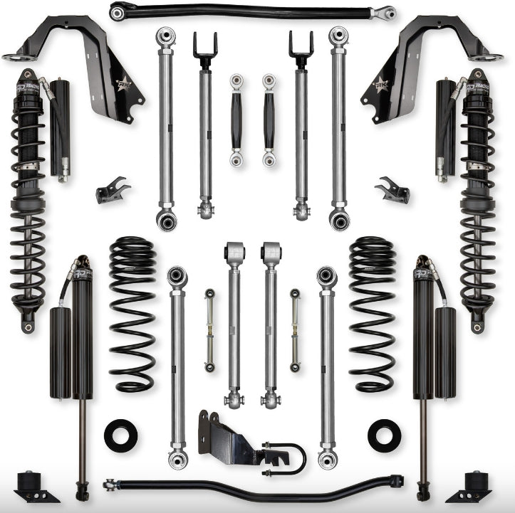Jeep JLU (4DR) 3.5" X-Factor PRO Mid-arm "No-Limits" System (RUBICON)