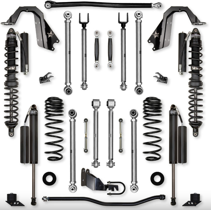 Jeep JLU (4DR) 3.5" Diesel X-Factor PRO Mid-arm "No-Limits" System (RUBICON)