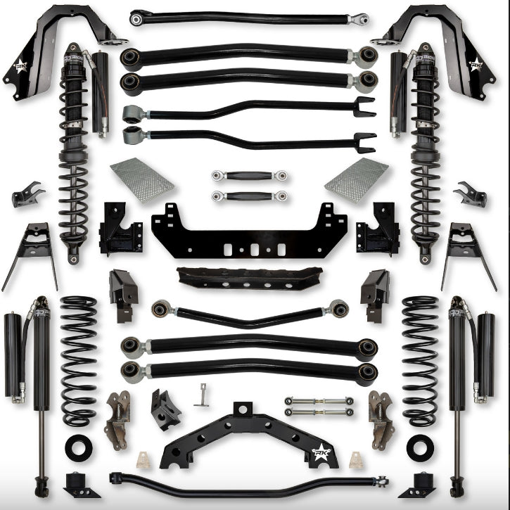 Jeep JLU (4DR) 4.5" Adventure - X2 "No-Limits" Long-Arm System (RUBICON)