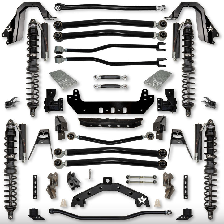 Jeep JLU (4DR) 4.5" Adventure - X2 "No-Limits" Long-Arm System (RUBICON)