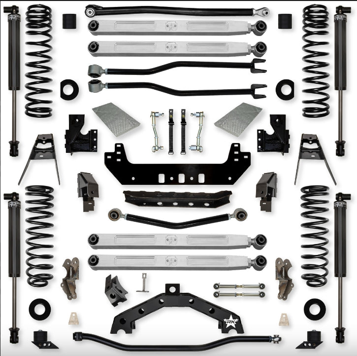 Jeep JLU (4DR) 3.5" Adventure - X PRO Long-Arm System