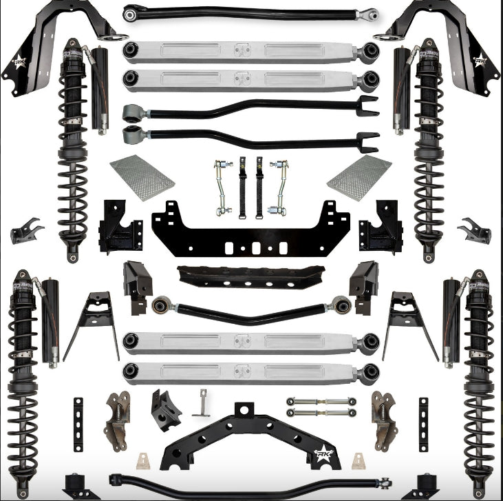 Jeep JLU (4DR) 3.5" Adventure - X PRO Long-Arm System