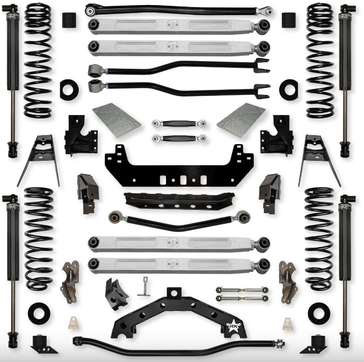 Jeep JLU (4DR) 3.5" Adventure - X PRO "No-Limits" Long-Arm System (RUBICON)