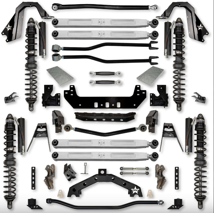 Jeep JLU (4DR) 3.5" Adventure - X PRO "No-Limits" Long-Arm System (RUBICON)