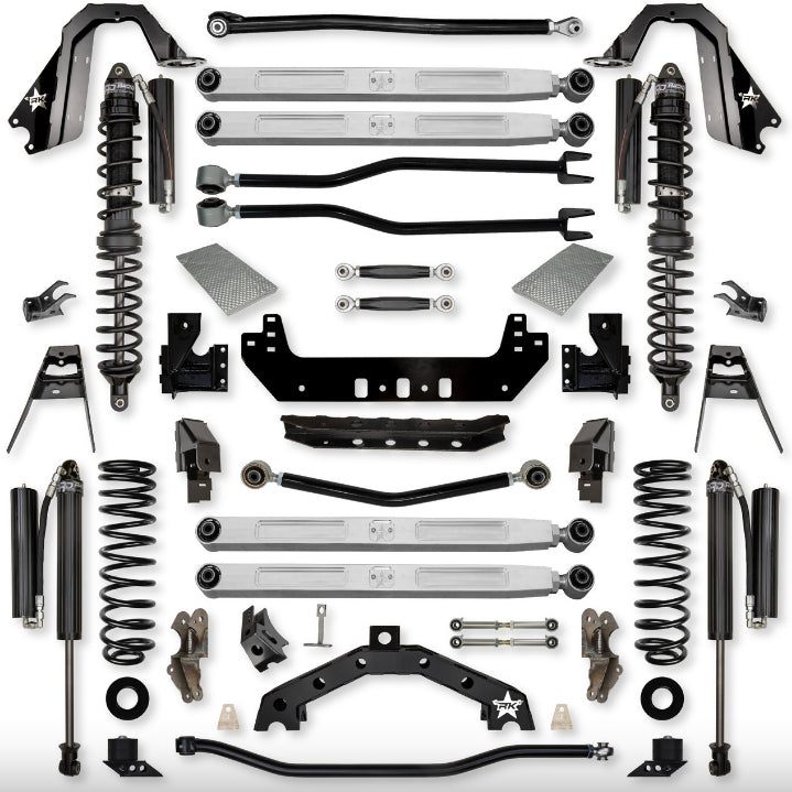 Jeep JLU (4DR) 3.5" Adventure - X PRO "No-Limits" 392 Long-Arm System
