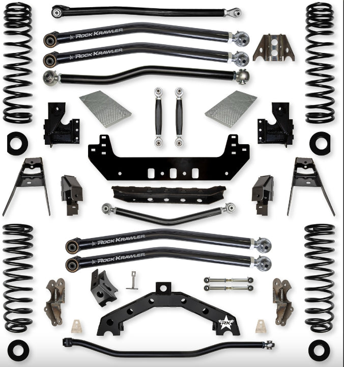 Jeep JLU (4DR) 4.5" X - Factor X2 392 "No-Limits" Long-Arm System