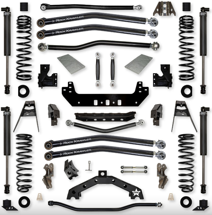 Jeep JLU (4DR) 4.5" X - Factor X2 392 "No-Limits" Long-Arm System