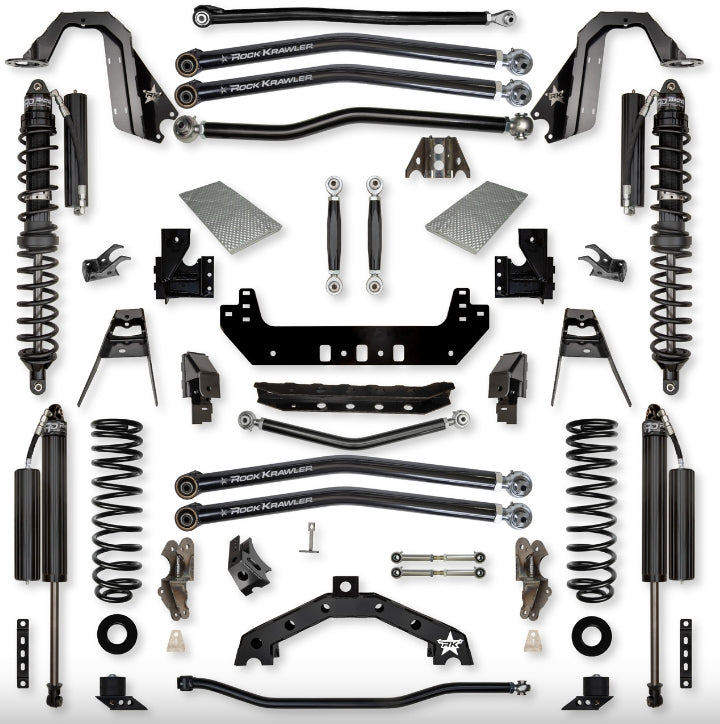 Jeep JLU (4DR) 4.5" X - Factor X2 392 "No-Limits" Long-Arm System