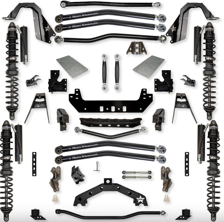 Jeep JLU (4DR) 4.5" X - Factor X2 392 "No-Limits" Long-Arm System