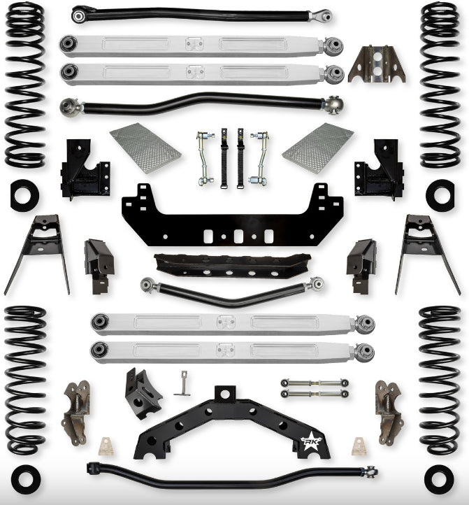 Jeep JLU (4DR) 4.5" X - Factor X2 PRO Diesel Long-Arm System