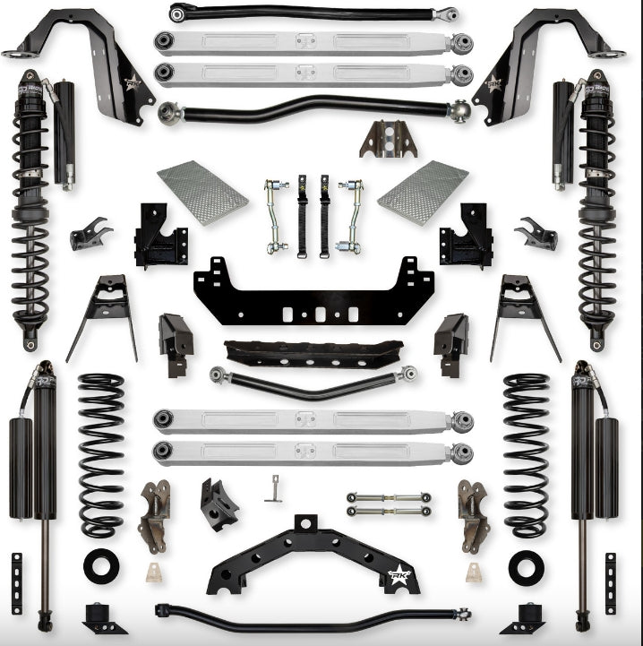 Jeep JLU (4DR) 4.5" X - Factor X2 PRO Diesel Long-Arm System
