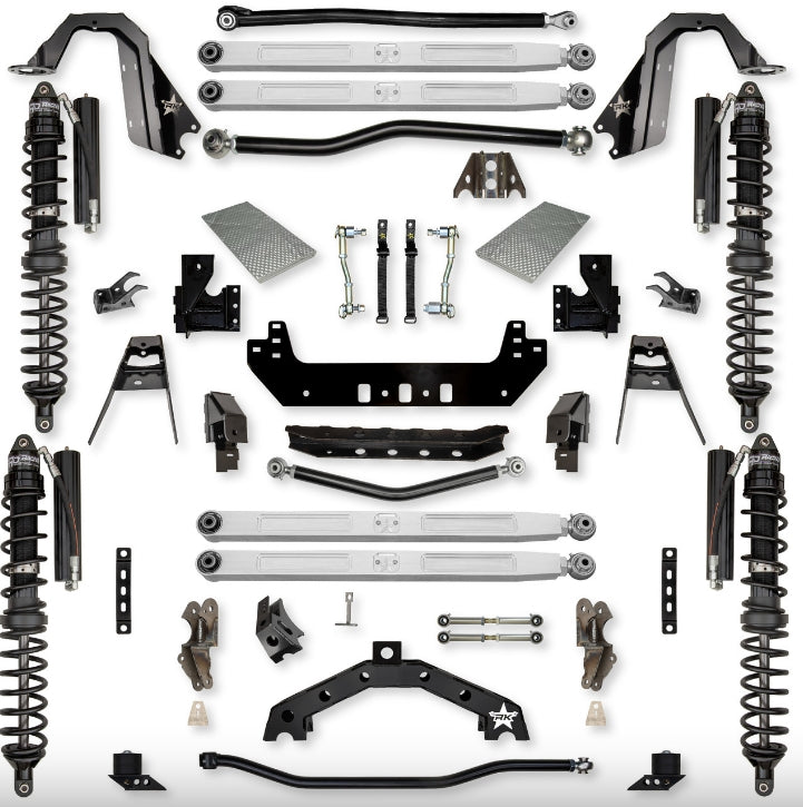 Jeep JLU (4DR) 4.5" X - Factor X2 PRO Diesel Long-Arm System