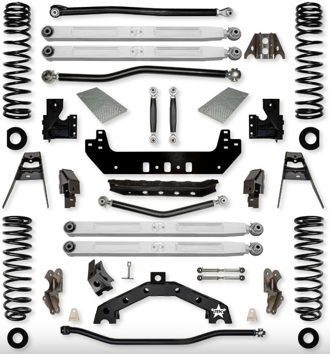Jeep JLU (4DR) 4.5" X - Factor X2 PRO "No-Limits" Long-Arm System (RUBICON)