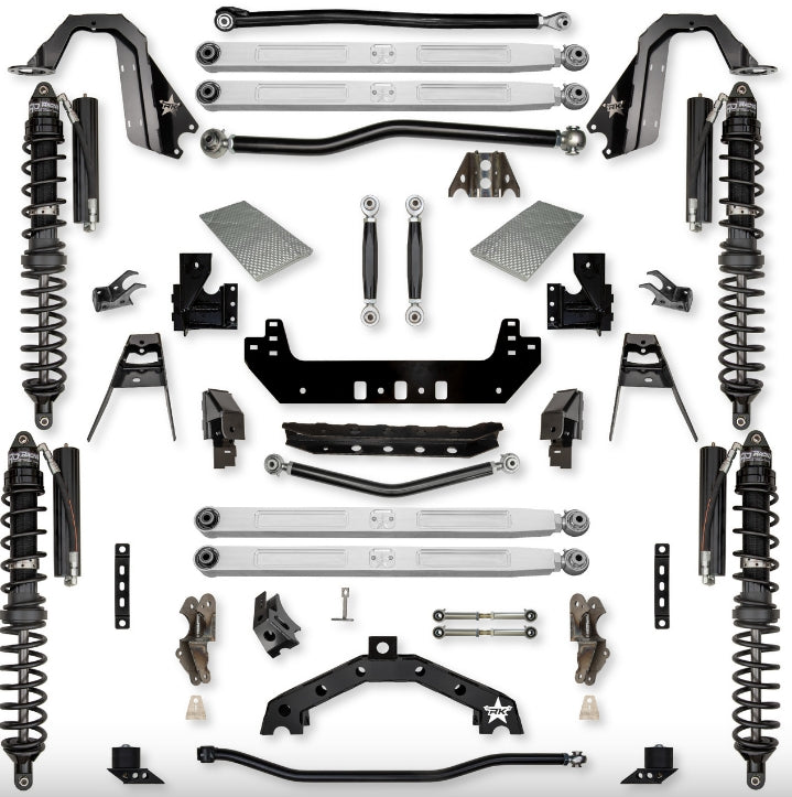 Jeep JLU (4DR) 4.5" X - Factor X2 PRO "No-Limits" Long-Arm System (RUBICON)