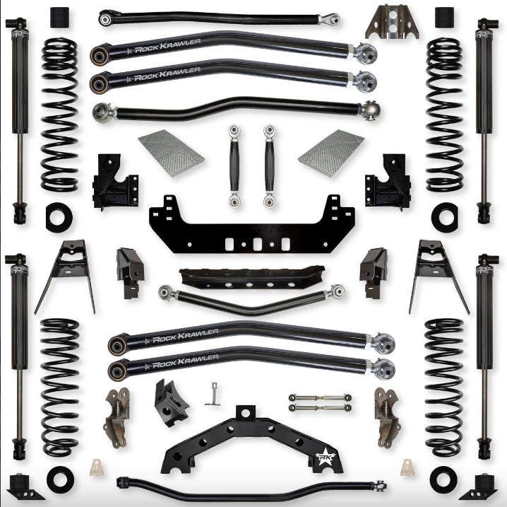 Jeep JLU (4DR) 4.5" X - Factor X2 "No-Limits" Long-Arm System (RUBICON)