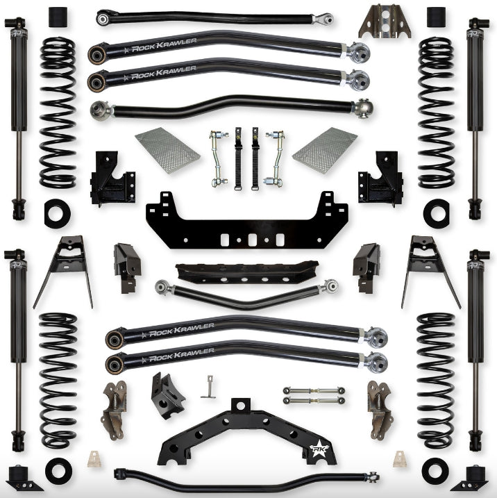 Jeep JLU (4DR) 4.5" X - Factor X2 Long-Arm System