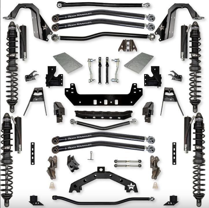 Jeep JLU (4DR) 4.5" X - Factor X2 Long-Arm System