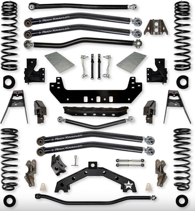 Jeep JLU (4DR) 4.5" X - Factor X2 Long-Arm System