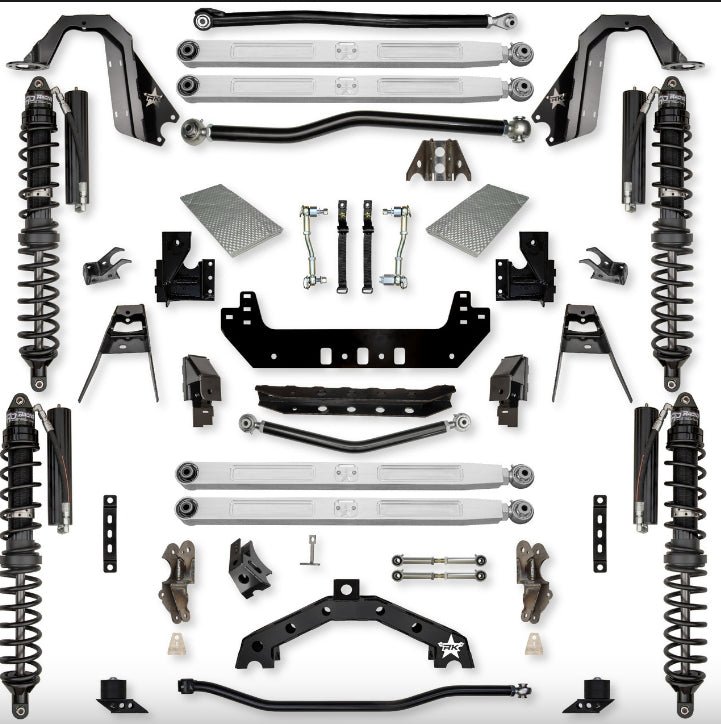 Jeep JLU (4DR) 3.5" X - Factor X2 PRO Diesel Long-Arm System