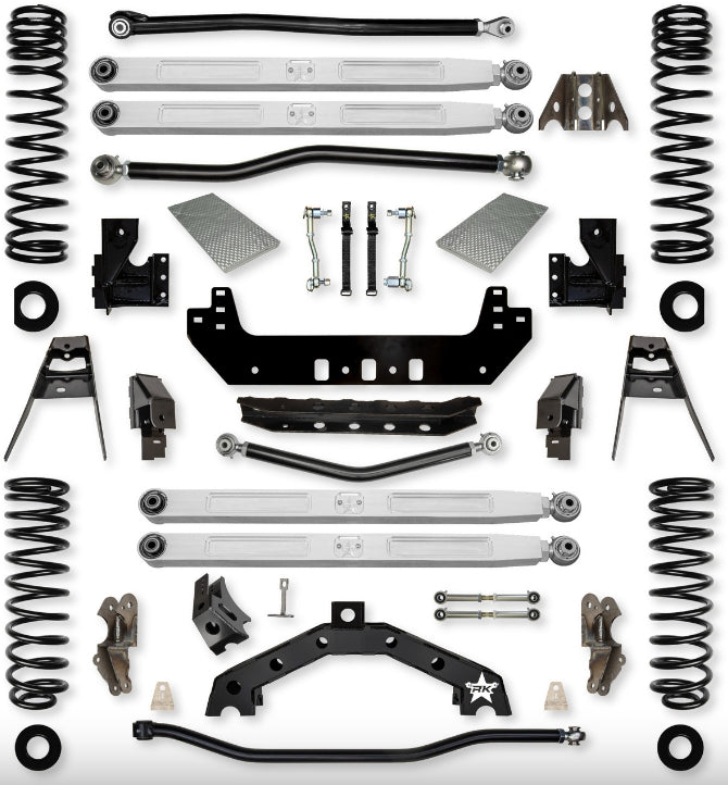 Jeep JLU (4DR) 3.5" X - Factor X2 PRO Long-Arm System