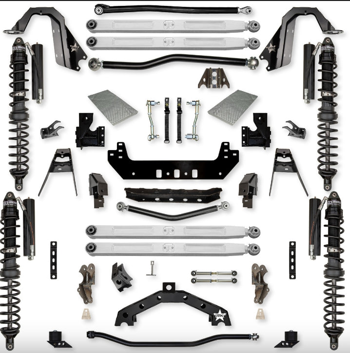 Jeep JLU (4DR) 3.5" X - Factor X2 PRO Long-Arm System