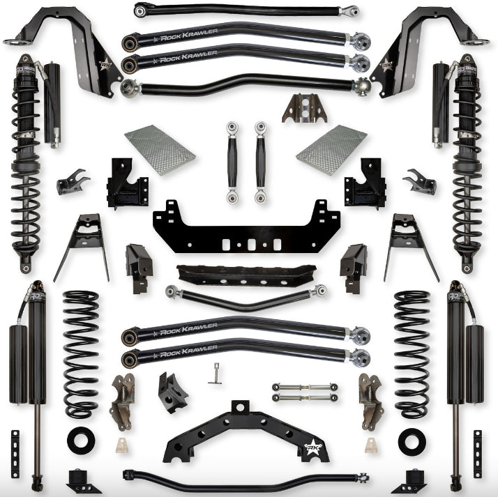 Jeep JLU (4DR) 3.5" X - Factor X2 "No-Limits" Diesel Long-Arm System (RUBICON)